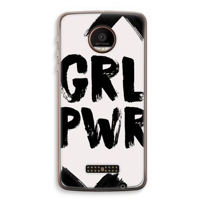 Girl Power #2: Motorola Moto Z Force Transparant Hoesje