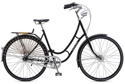 Viva Bikes Juliett 7V Damesfiets - Zwart Viva Bikes Juliett 7V Damesfiets - Zwart