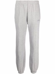 VETEMENTS pantalon de jogging à logo - Gris