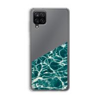 Weerkaatsing water: Samsung Galaxy A12 Transparant Hoesje