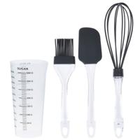 Set Keukengerei Excellent Houseware 170483490 Siliconen Zoetwaren 4 Onderdelen - thumbnail
