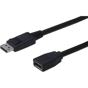 Digitus AK-340200-020-S DisplayPort-kabel DisplayPort Verlengkabel DisplayPort-stekker, DisplayPort-bus 2.00 m Zwart