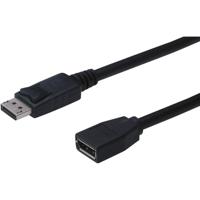 Digitus AK-340200-020-S DisplayPort-kabel DisplayPort Verlengkabel DisplayPort-stekker, DisplayPort-bus 2.00 m Zwart - thumbnail