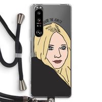 Ashley: Sony Xperia 1 III Transparant Hoesje met koord