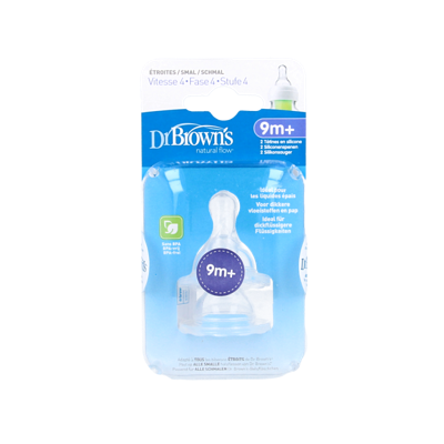 Speen standaard hals fles fase 4 pap 2 Stuks Speen standaard hals fles fase 4 pap 2 Stuks