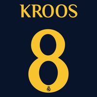 Kroos 8 (Officiële Real Madrid Away Bedrukking 2023-2024) - thumbnail