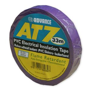 Advance Tapes AT7 PVC tape 15mm 33m violet