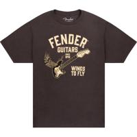 Fender Wings To Fly T-Shirt Vintage Black XXL