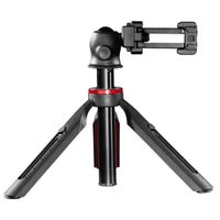 Hama Solid III, 80B tripod Smartphone 3 poot/poten Zwart - thumbnail