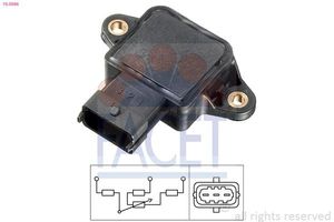 Sensor, smoorkleppenverstelling 105086