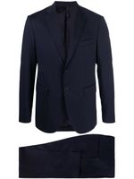 Château Lafleur-Gazin costume à veste à simple boutonnage - Bleu - thumbnail