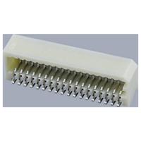 Molex 533093670 Male header, inbouw (standaard) Totaal aantal polen: 36 Rastermaat: 0.80 mm Inhoud: 1 stuk(s) Tape on Full reel