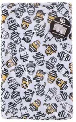 Universal elastische boekenkaft Minions A4 wit