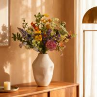 Handgebonden kunstboeket Monica Dresden - Gemengd