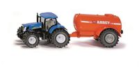 Siku 1945 trekker met enkele as en vacuüm tank 1:5