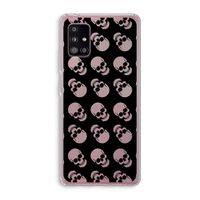 Musketon Skulls: Samsung Galaxy A51 5G Transparant Hoesje