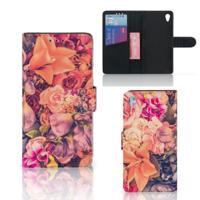 Sony Xperia Z3 Hoesje Bosje Bloemen