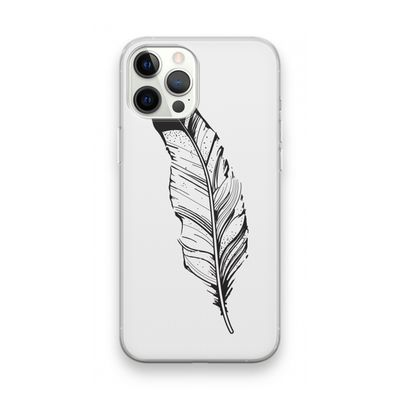 Pluim: iPhone 12 Pro Max Transparant Hoesje
