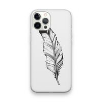 Pluim: iPhone 12 Pro Max Transparant Hoesje
