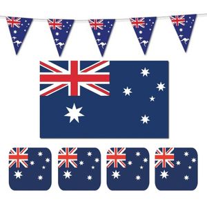 Australische decoraties versiering pakket   -