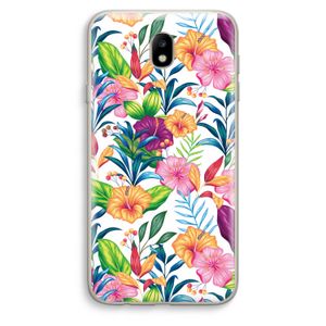 Tropisch 2: Samsung Galaxy J7 (2017) Transparant Hoesje
