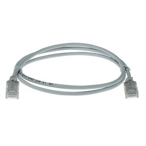 ACT Connectivity LSZH U/UTP CAT6 datacenter slimline patchkabel snagless met RJ45 connectoren kabel 10 meter