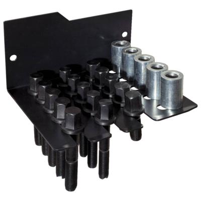 KS Tools 700.1435 Wielnaven- en scharnierasdemontaarset, 21-delig