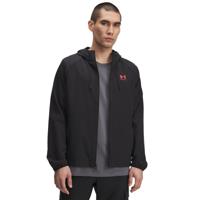 Under Armour Stretch Woven Windbreaker Full-Zip Zwart Roze