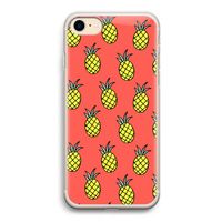 Ananas: iPhone 7 Transparant Hoesje