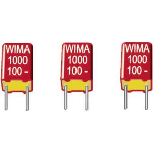 Wima FKS2D011001A00KSSD 1 stuk(s) FKS-foliecondensator Radiaal bedraad 1000 pF 100 V/DC 20 % 5 mm (l x b x h) 7.2 x 2.5 x 6.5 mm