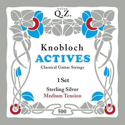 Knobloch 500KASQ snarenset klassiek mt (sterling silver en qz nylon)