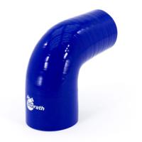 Bonrath Siliconen slang Reducer 90 graden bocht - Lengte:50mm - Ø38>28mm BHRE903828