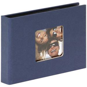 walther+ design MA-353-L Fotoalbum (b x h) 17 cm x 12 cm Blauw