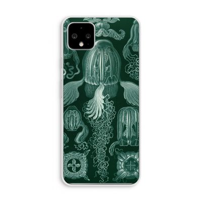 Haeckel Cubomedusae: Pixel 4 XL Transparant Hoesje