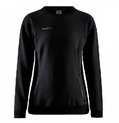 Craft Core Soul vrijetijdssweater crewneck zwart dames