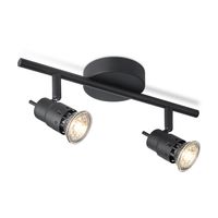 Light depot - LED opbouwspot Cilindro 2L - zwart - Outlet