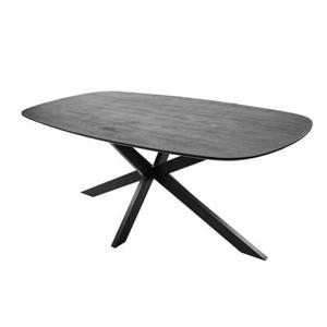 Kick eettafel Dana - 180cm - Zwart