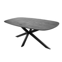 Kick eettafel Dana - 180cm - Zwart