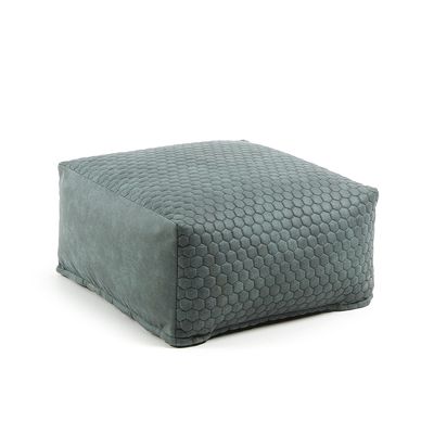 Indam poef turkoois 60 x 60 cm Indam poef turkoois 60 x 60 cm