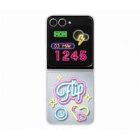 Samsung Flipsuit Case voor Flip 6 Telefoonhoesje Transparant