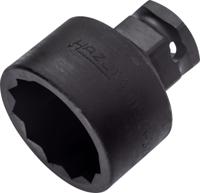 HAZET Krachtdopsleutel 900SZ6-32 · 1/2 inch (12,5 mm) vierkant hol, 24 mm buitenzeskant · Buitentwaalfkant tractieprofiel · SW 32 mm
