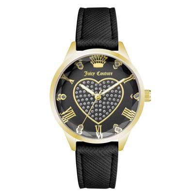 Juicy Couture JC1300GPBK (Ø 35 mm) Dames horloge