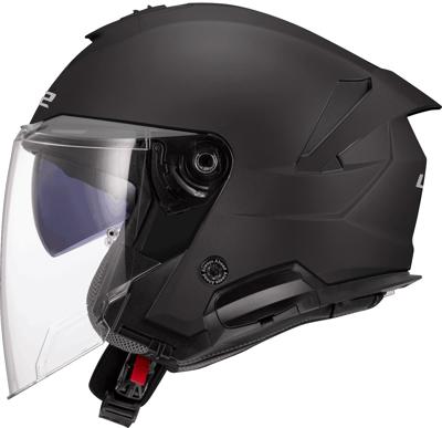 LS2 Helmets of618 verso i solid black matt gr. xl
