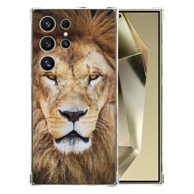 Samsung Galaxy S25 Ultra Hoesje - Leeuw TPU Antishock Samsung Galaxy S25 Ultra Hoesje - Leeuw TPU Antishock