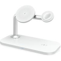 RealPower ChargeAIR Mag Hoofdtelefoons, Smartphone, Smartwatch Wit USB Draadloos opladen Binnen