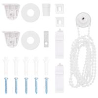 VidaXL 21-delig rolgordijnbeslag 18 mm