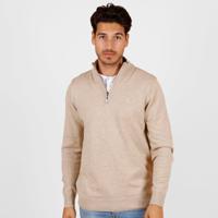 Heren Trui Kralingen | Licht Taupe Melange