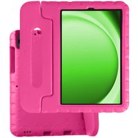 Basey Samsung Galaxy Tab A9 Kinderhoesje Foam Case Hoesje Cover Hoes -Roze