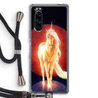 Last Unicorn: Sony Xperia 5 Transparant Hoesje met koord