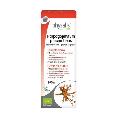 Physalis Plantendruppels Vloeibaar Harpagophytum Procumbens 100ml Physalis Plantendruppels Vloeibaar Harpagophytum Procumbens 100ml